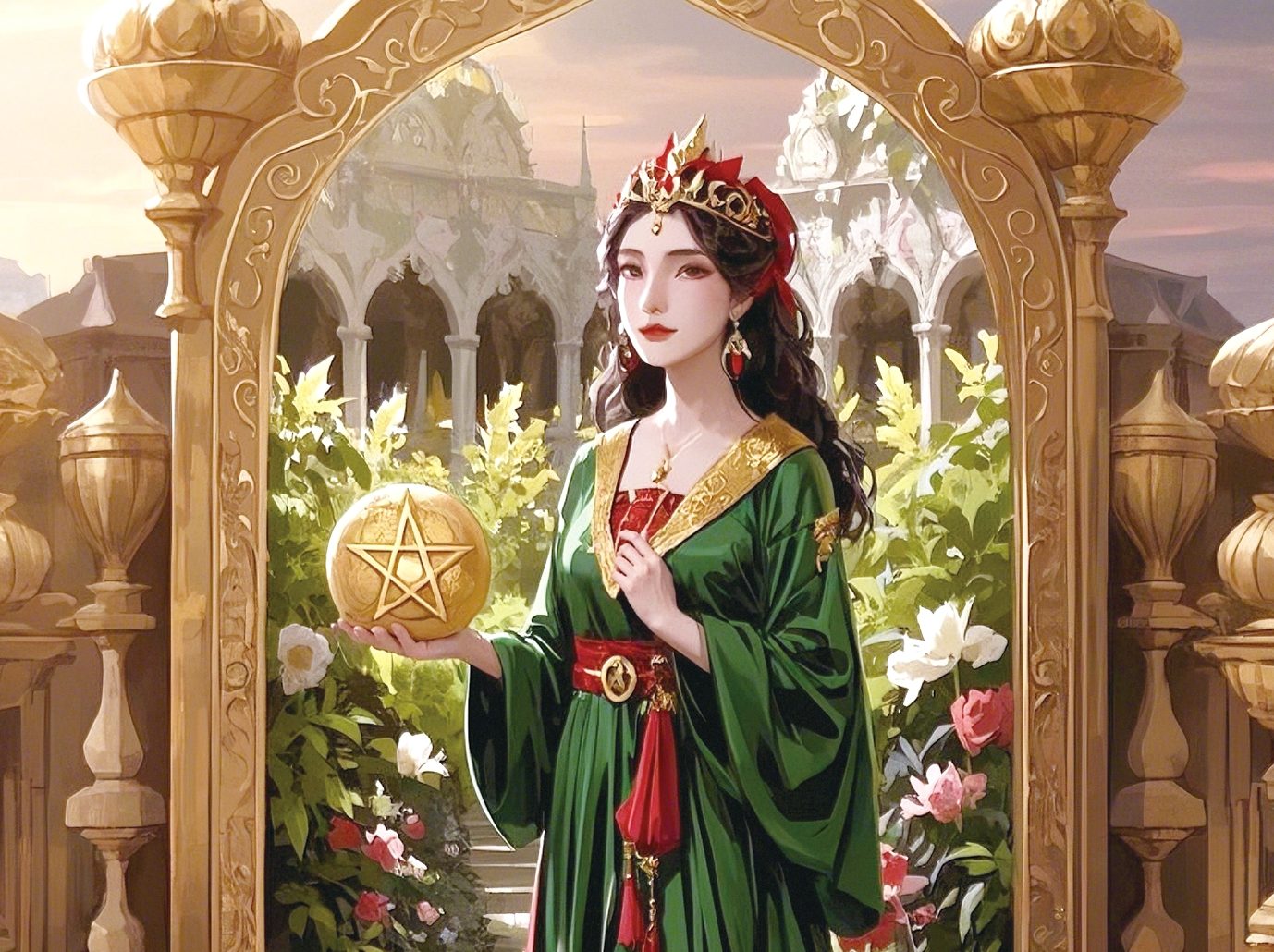 34号星币侍从塔罗牌解读