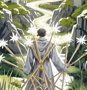 48号权杖十塔罗牌解读