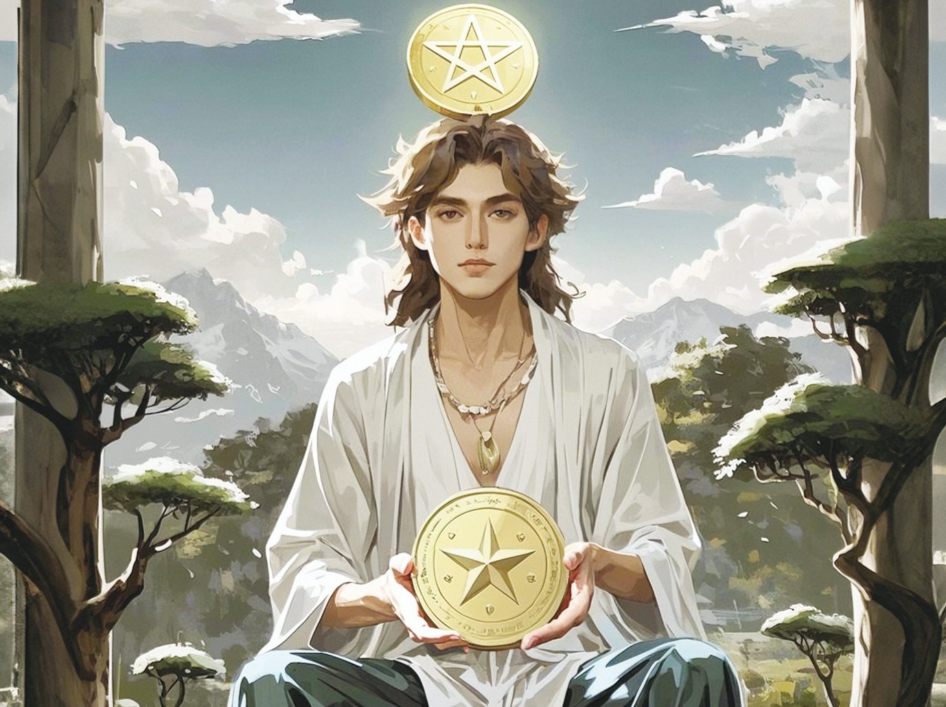 71号星币四塔罗牌解读