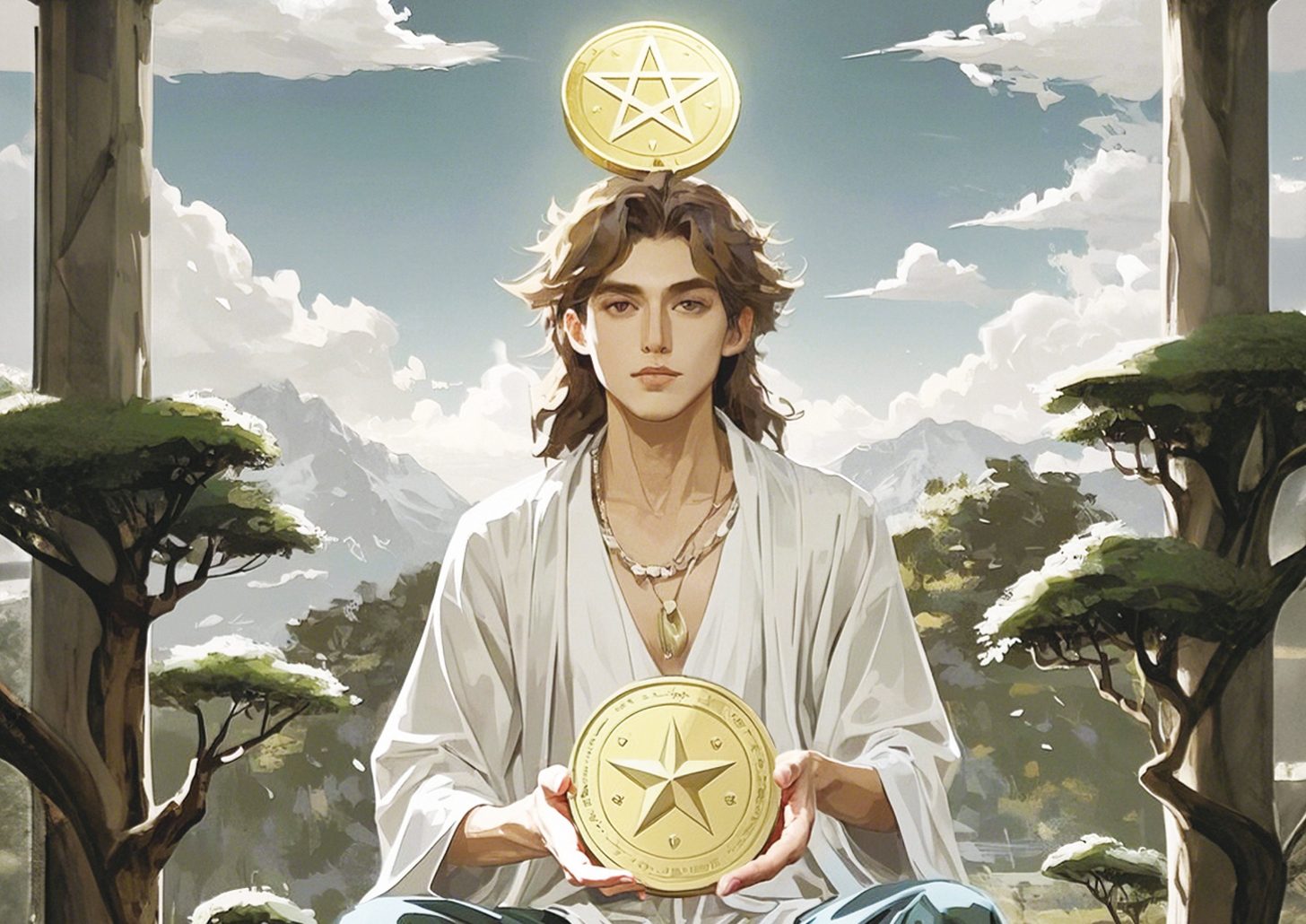 72号星币四塔罗牌解读