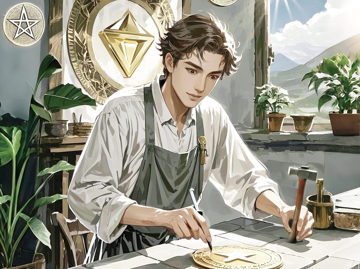 75号星币八塔罗牌解读