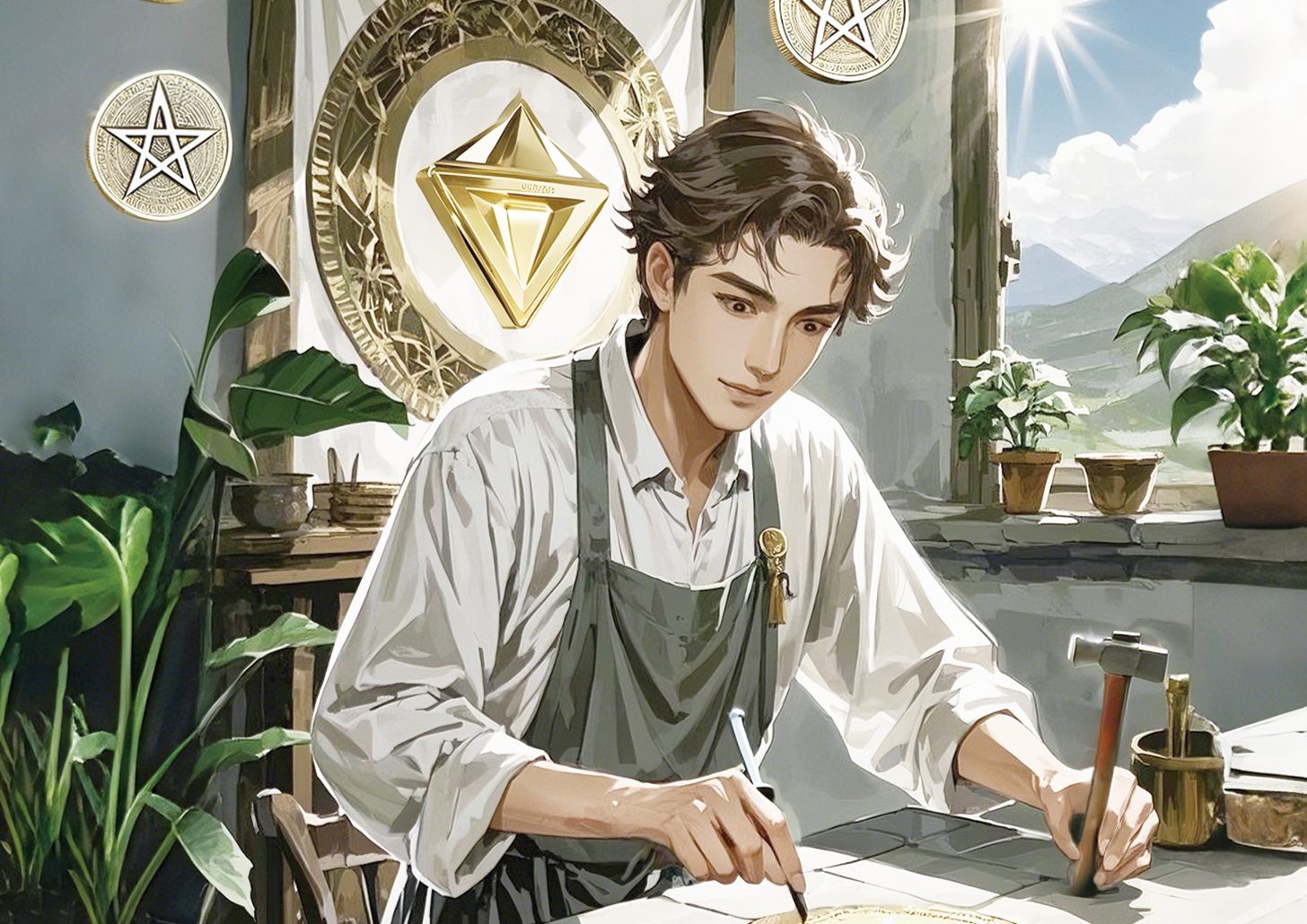 76号星币八塔罗牌解读