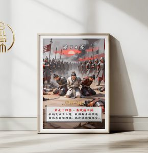 第74签秦败擒三帅观音灵签解读