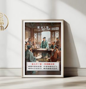 第81签风送滕王阁观音灵签解读